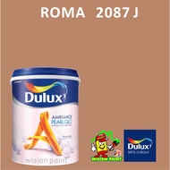 ROMA 2087 J  ( 5L ) DULUX AMBIANCE PEARL GLO INTERIOR MID SHEEN FINISH PAINT