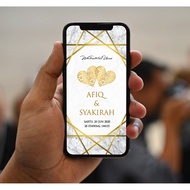 Kad Kahwin Digital | Ecard | RM 29