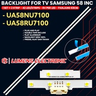 SAMSUNG 58 INCH LED TV BACKLIGHT UA 58NU7100 58RU7100 58NU 58RU UA58NU7100 UA58RU7100 UA-58NU7100 UA