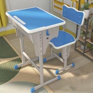 Meja Belajar Anak Kerangka Besi Kuat + Kursi Kerangka Besi Kuat Murah