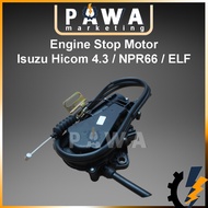 Votec Engine Stop Switch Solenoid Motor 43 72 Inch 24V Hicom 4.3 NPR66 ELF 4.3 4.6 4HK1 4HF1 4HG1