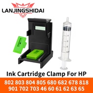3in1 Ink Refill Cartridge Clip for HP 802 803 804 805 680 682 678 818 901 702 703 46 60 61 62 63 65 