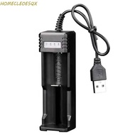 HOMECLEOESQX 18650 Lithium Charger Intelligent Charge Convenient Lithium Battery Charger Auto Stop C
