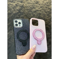 Ốp Lưng iPhone Nhũ Kim Tuyến Gắn iRing Từ Tính – Full Dòng iPhone || Gắn iRing Từ Tính Hút Nam Châm