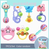 Ecofriendly Baby 7pcs Teething Toys Set For 06 Months Safe And Nontoxic