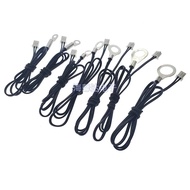 NTC Thermistor 10K 100K with Fixed Ear M3 M4 M5 M6 M8 M10 M12 Connector Head Temperature Sensor 3950