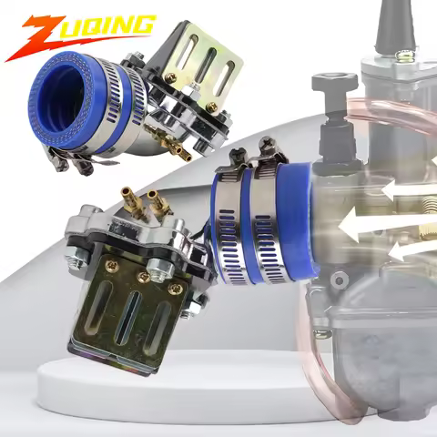 Motorcycle Carburetor Intake Manifold For Yamaha JOG 50 90 3KJ 4DM 1E40QMB Carb Parts High Flow Air 