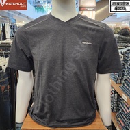 WATCHOUT JEANS kaos pria lengan pendek hitam JK900108601