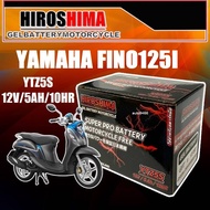 Battery For Yamaha Fino125i Fino125i Size 5 Amps 12 Volts Dry Motorcycle