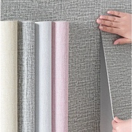 10M roll of high-quality 3D fabric foam wall stickers, ready to peel and stick glue, 1 roll of fabri