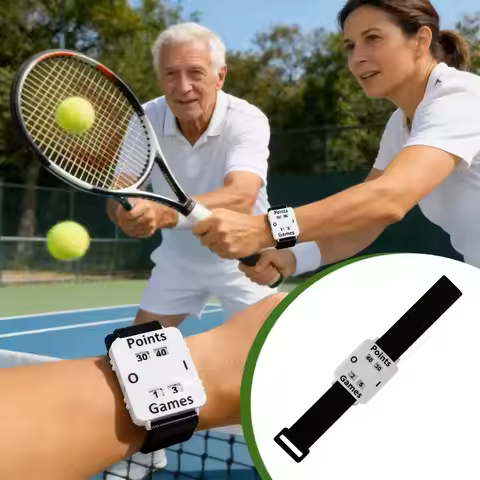 Portable Score Keeper Wrist Band Padel Tennis Wrist Score Counter Adjustable Wristband Instant Score