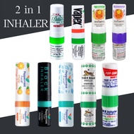 Siang Pure Inhaler Oil Aromatics Poy Sian,Tiger Balm Vapex,Peppermint Field,Thai Authentic