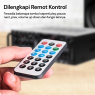 Sunbuck Bluetooth Eq Amplifier Karaoke Mixer Audio Fm - Av-Mp326Bt