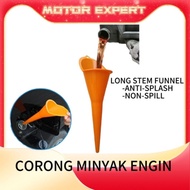 CORONG MINYAK HITAM MOTORSIKAL OIL FUNNEL ENGINE OIL CASTROL MOTUL ELF STP SHELL PETRONAS Y15 LC135 