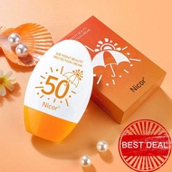 Nicor Sunscreen Intensive Uv Sunblock Suncream Refreshing Sunscreen Anti Pa+++ Uv Spf50 G6b7