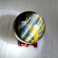 藍黃虎眼石球 | 水晶 | 水晶球 | 水晶擺件