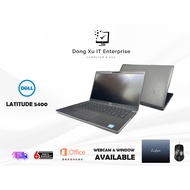 DELL LATITUDE 5400 CORE i5/ i7-8th GEN@1.6GHz-3.9GHz/ 8GB RAM/ 256GB SSD USED LAPTOP ORIGINAL COMPUT