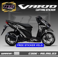 sticker vario cutting vario - Aksesoris Motor Stiker Honda Vario 125 &150 New Terbaru 2019 2020 2021