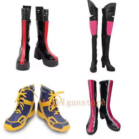 Rumii Miraa Zoeyy Boots KDH Cosplay Costume Shoes Handmade Faux Leather Anime Boots Customized Child