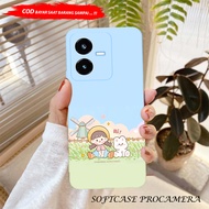 SOFTCASE MACARON VIVO Y16 VIVO Y22 CASING VIVO Y16 CASING VIVO Y22-Makmurabadicase-