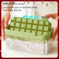 Household Ice Cubes Mold Food Grade Ice Grinding Tool Refrigerator ice cube box Homemade Flip Ice Tray Ice Hockey Making Ice Cream Complementary Food Frozen Ice Box