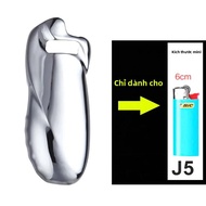 Thời Trang Bic Bật Lửa Kim Loại Bao Tay Giá Đỡ Loại J5 Tương Thích-Bộ Sơn Mài Kim Loại Phụ Kiện Thuố