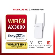 Mercusys ME80X WiFi Range Extender (AX3000) | AX3000 Wi-Fi 6 Range Extender