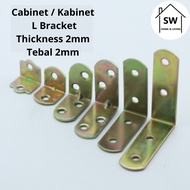 SW L Bracket Steel L Bracket Angle Bracket keluli L Rak Rack L Angle Bracket Bracket Wall L Shape Br