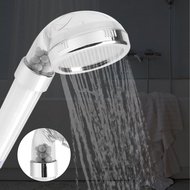 Shower Head Set Universal Bathroom Handheld Negative Ions Shower Spray Head with 3 PP Cotton Filtration Water Saving Showerhead