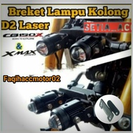Motorcycle Headlight Bracket CB 150X CBX CBX150X FogLamp Bracket d2 laser Shooting Lamp Holder