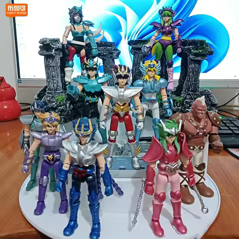 In Stock Blocks Saint Seiya Galaxy Version 1-2-3 Gold Cloth Aiolos Shura Ikki Shun Camus Hoyoga Dohk