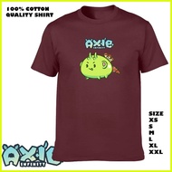 ♞AXIE INFINITY AXIE GREEN PLANT MONSTER SHIRT TRENDING Design Excellent Quality T-SHIRT (AX11)