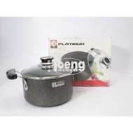 SAUCE POT 22CM 161103 PLATINUM IH ZEBRA STAINLESS COOKING POT/