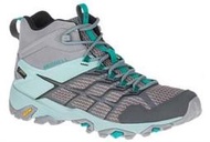 ├登山樂┤美國MERRELL  MOAB FST 2 mid GTX 女款中統登山鞋 淺灰 # ML77480