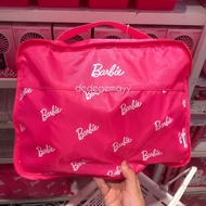 MINISO X BARBIE - TRAVEL BAG SET BARBIE ISI 3 POUCH | TAS TRAVEL ORGANIZER BARBIE