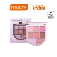 Odbo Romance Mood Eye Palette 6g อายแชโดว์ พาเลทตา โทนโรแมนต์ติก