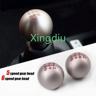 Aluminum 5/6 Speed JDM Ball Shape Shift Gear Knob For Honda Fit Civic City FD2 FN2 EP3 TYPE R DC2 DC