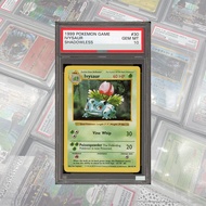 Keeppley | 1999 Game #4 Charizard-Holo ALAKAZAM DIY Proxy PTCG Graded Collection Card English GEM MT