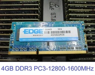 RAM EDGE 4GB DDR3 PC3-12800 1600MHz  for LAPTOP