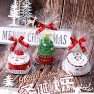 SG Ready Stock 🇸🇬 10 Qty Assorted Christmas Cup Cake Towel Handkerchief | Christmas Gifts Ideas | Christmas Door Gift