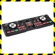 Numark DJ controller Portable DJ equipment with USB 2 decks, touch-sensitive wheels, compact DJ mixer, Serato DJ Lite, and built-in audio interface Numark DJ2GO2 Touch