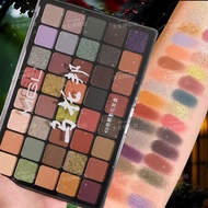 MGL Utopia Eyeshadow Palette 40 สี แต่งหน้าวันพื้นฐาน คอนเสิร์ตเด็ก แต่งหน้าผู้ดำเนินการ วัฒนธรรม วั