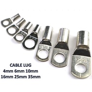 Cable Lug 1.5mm 2.5mm 4mm 6mm 10mm 16mm 25mm