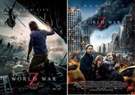 C電影卡電影明信片 末日Z戰 末日之戰（一套2款）World War Z 布萊德彼特 艾瑞克威斯特 馬修福克斯