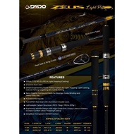 Joran Daido Zeus Light Popping 220Cm Rod Pancing Laut Casting 732