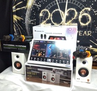 全套全新 家用3TB 2026 5G高速-香港國際版卡啦ok！點歌機/點唱機(有藍牙，2.5G/5Gwifi支援)，4合1音王Inandon ，4支全新無線咪(吾要喇叭$2350，4支咪)本地保用！