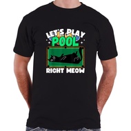 Pool Billiard Team 8 Ball Pool Player Cats & Billiard T-Shirt