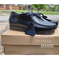 in stock [FREE GIFTS] CLARKS WALLABEES BLACK ,LUGGER , NATALIE  CLARKS NATALIE KASUT KULIT MEN CLARK