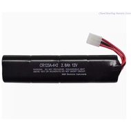 ALLCCX 12V 2800mAh AED Battery CR123A-4X2 for M&B AED-7000, AED7000, AED 7000, AED7000L, AED-7000L, 
