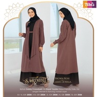 CHESA SARIMBIT NIBRAS TERBARU 2023 BROWN ROSE GAMIS NIBRAS COUPLE 